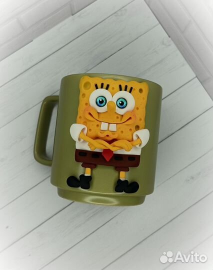 Спанч Боб квадратные штаны кружка