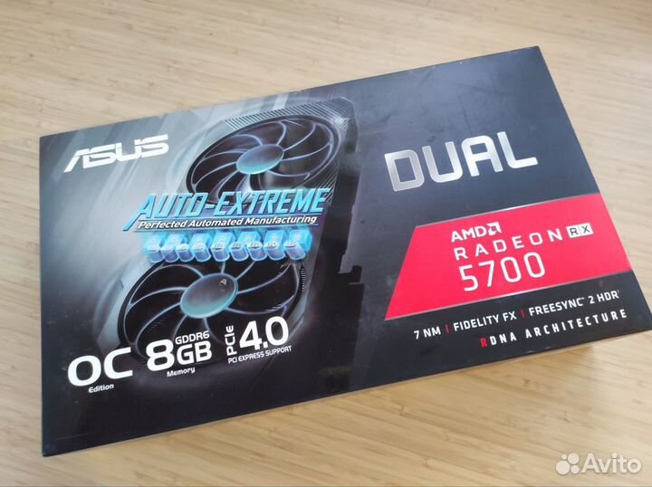 Видеокарта Asus 5700 8Gb