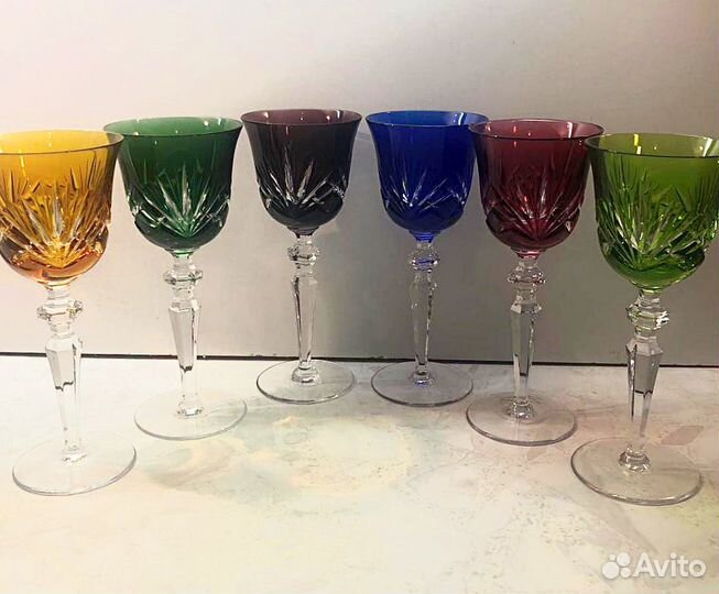 Фужеры винтажный хрусталь Nachtmann Германия