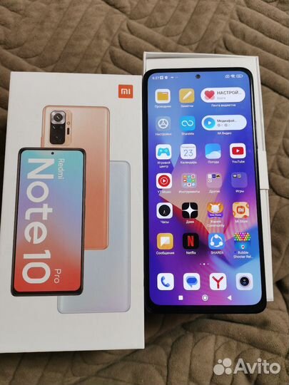 Xiaomi Redmi Note 10 Pro, 8/128 ГБ