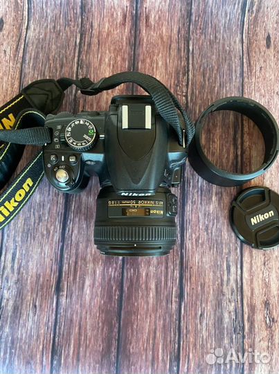 Nikon d3100+ объектив 50 1.8 аf-S
