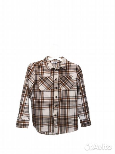 Рубашка в клетку детская