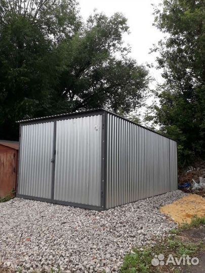 Гаражи металлические сборно-разборные