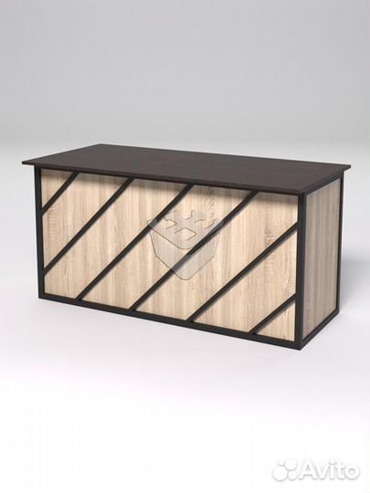 Стол рабочий офисный С-04А 