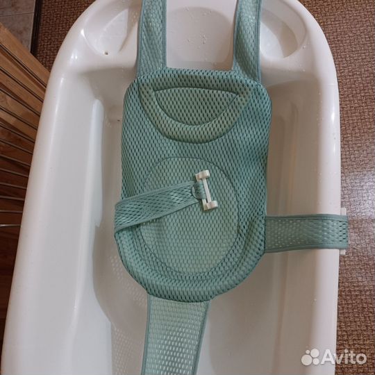 Ванночка с горкой, сливом и гамаком