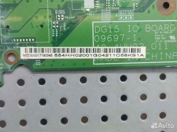 Dell inspiron n5010 плата USB разъем питания