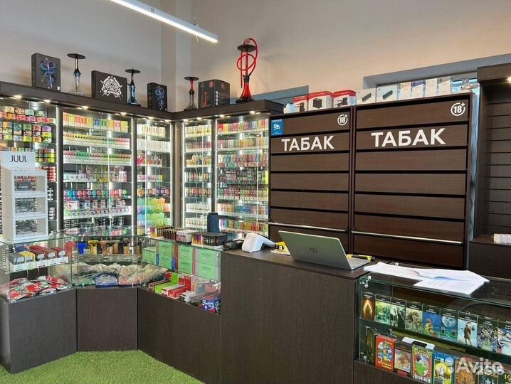 Магазин табачной продукции и вейпов на продажу