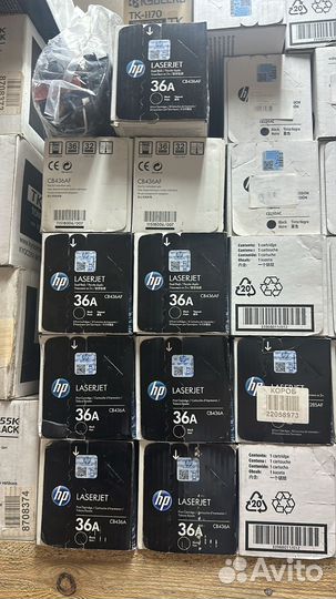 Картриджи CB436A/CB436AF