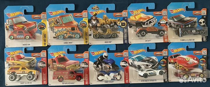 03.05.Машинки Hot Wheels 2014-2017