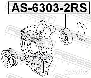 Подшипник генератора toyota RAV4 ACA3#/ALA3#/GS