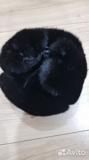 Норковая шапка мужская