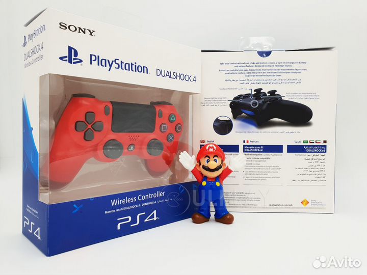 Новый DualShock 4 V2 для PS4 Magma Red (красный)