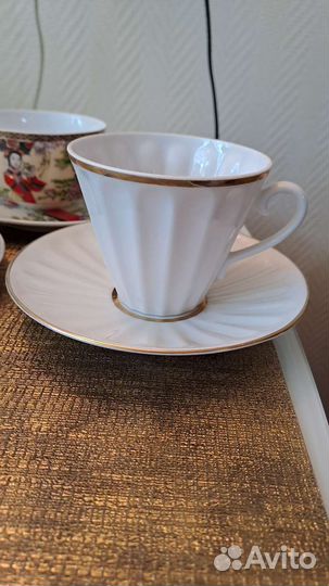 Чашка с блюдцем