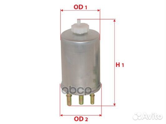 Фильтр топливный ssangyong kyron 2.0 2005 - / S