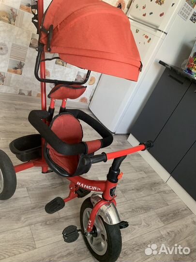 Детский трехколесный велосипед бу
