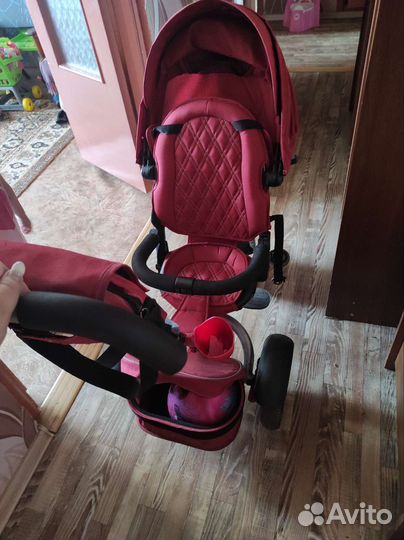 Детский велосипед с ручкой