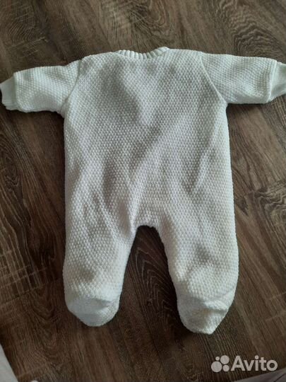 Утепленный комбинезон на выписку