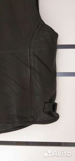 Жилетка из натуральной кожи