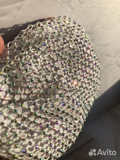 Маска защитная многоразовая со стразами