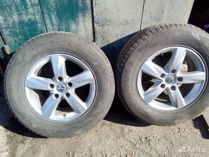 Комплект летних колес R17