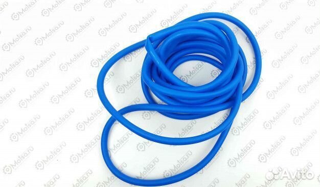 Бензошланг Восход синий пвх (6*1,2мм) (1 м) (Ижевс