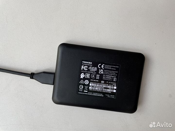 Внешний жесткий диск Toshiba Canvinio Basics 2 тб