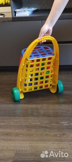 Полесье Конструктор Беби Забавная тележка