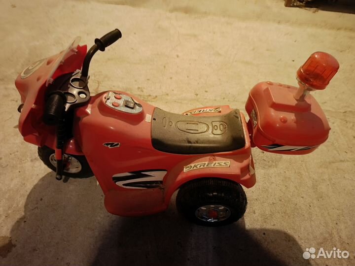 Детский мотоцикл на аккумуляторе бу