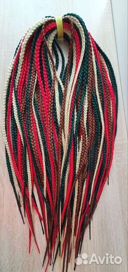 Комплект де кос новый; де косы+де дреды