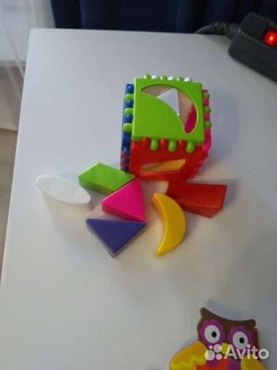 Конструктор шестяренки, Кубик-сортер