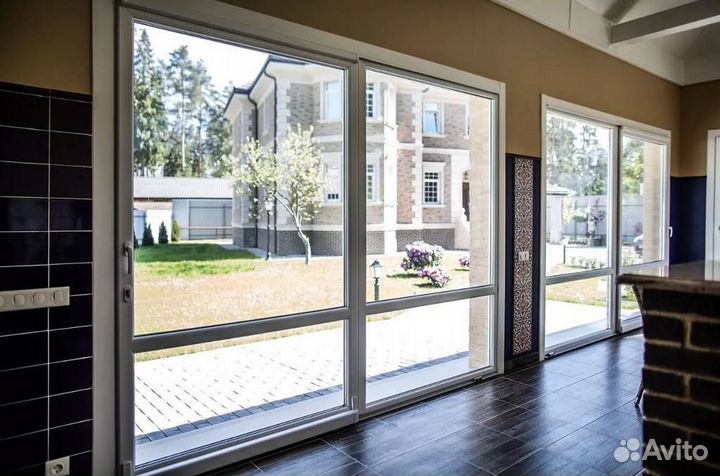 Панорамные окна под ключ