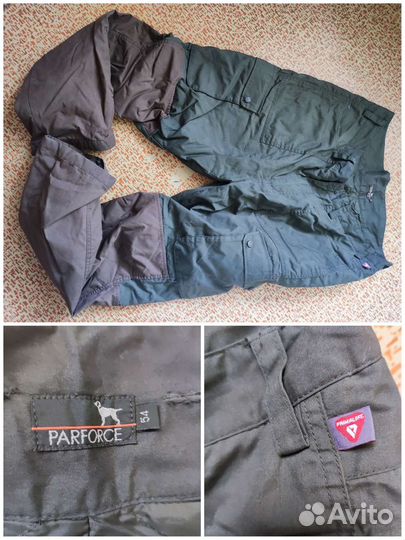 Зимние мужские брюки охотничьи parforce 54 размер