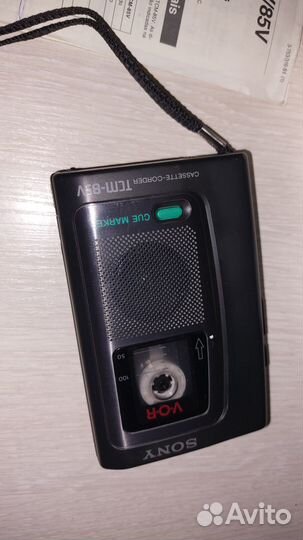 Диктофон плеер кассетный sony TCM 85V