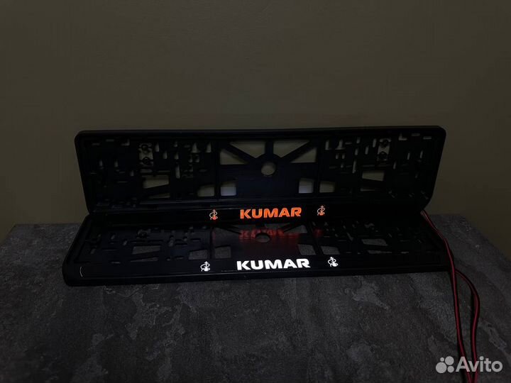 Номерные рамки с подсветкой ваш дизайн