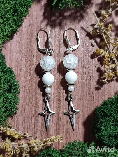 Серёжки ручной работы для девушек и женщин