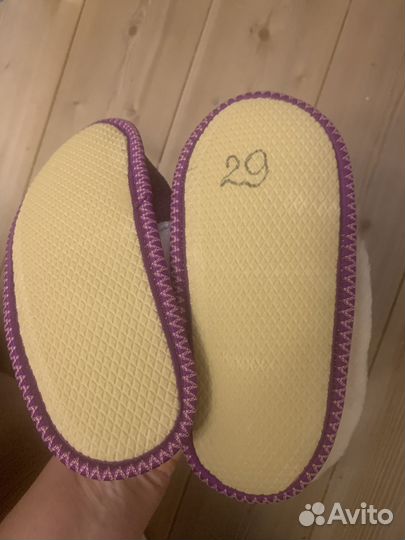 Тапочки детские р 28-29