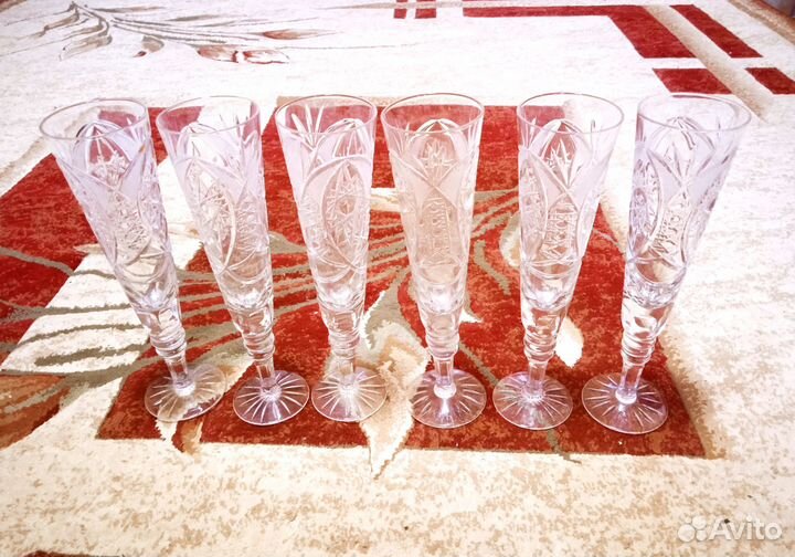 Фужер, хрустальная ваза