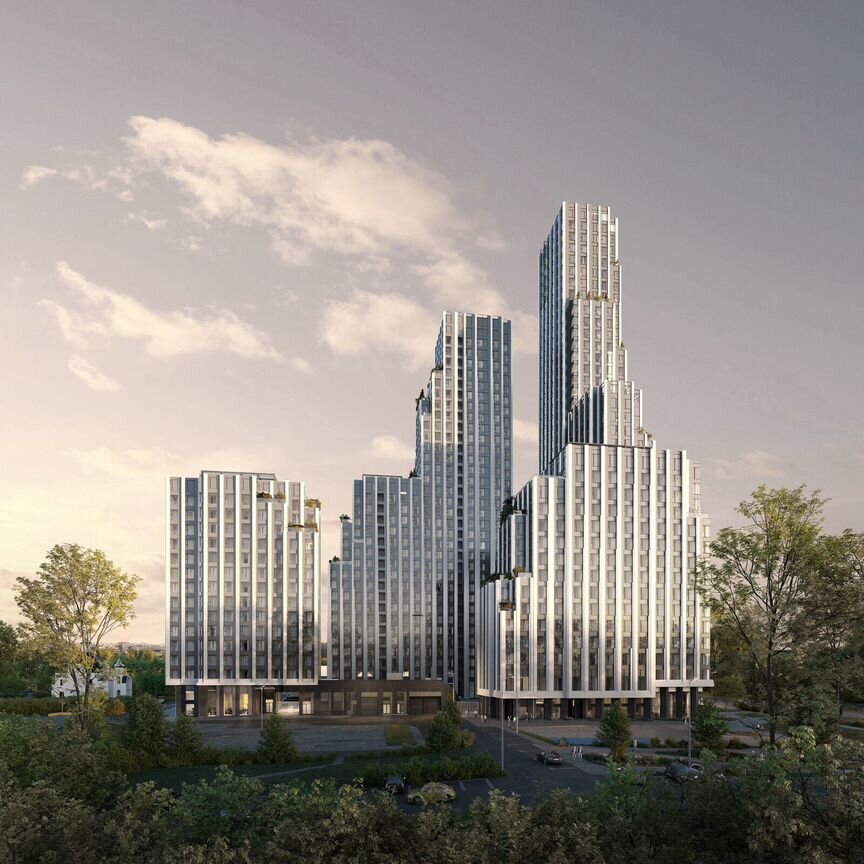 2-к. квартира, 86,5 м², 5/43 эт.