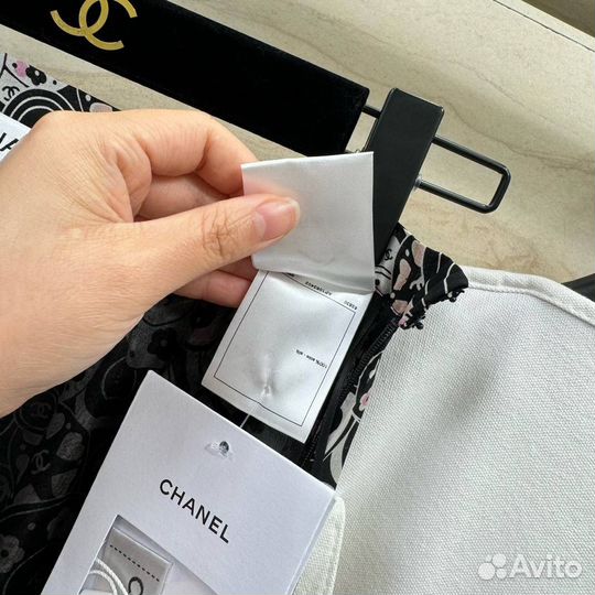 Юбка шелк chanel