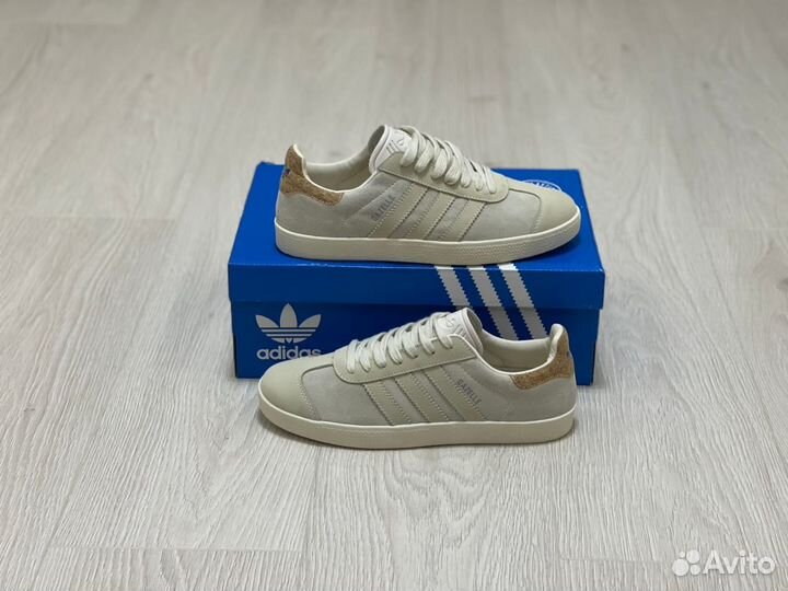 Кроссовки Adidas Gazelle Beige (36-41)