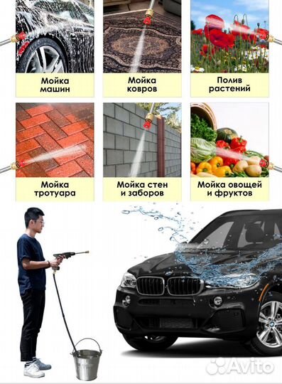 Аккумуляторная мойка высокого давления