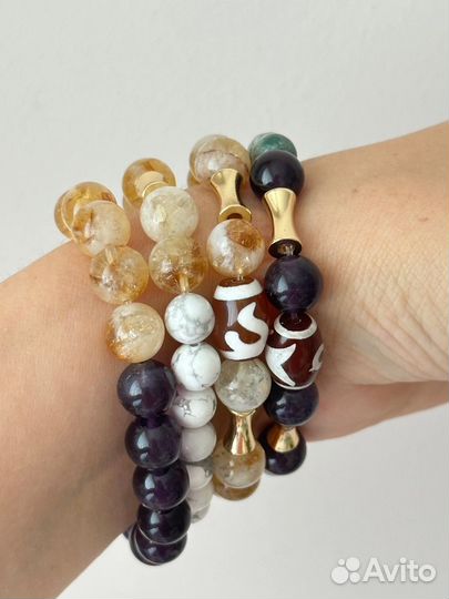 Браслет из цитрина