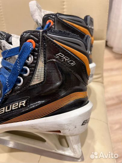 Коньки вратарские Bauer Pro Jr размер 35