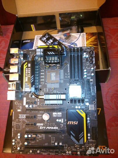 Msi Z77 mpower & I7-3770K