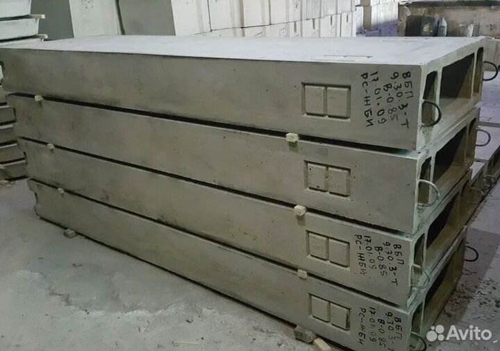 Блок вентиляционный бетонный