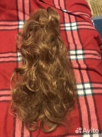 Шиньон на заколке