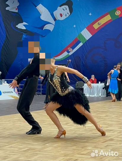 Платье латина ю2 молодежь