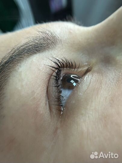 Ламинирование ресниц и бровей, окрашивание