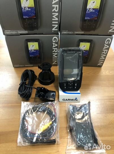 Эхолот Garmin Striker Plus 4 RU, гарантия