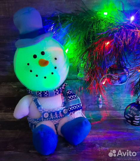 Новогодние игрушки, снеговики